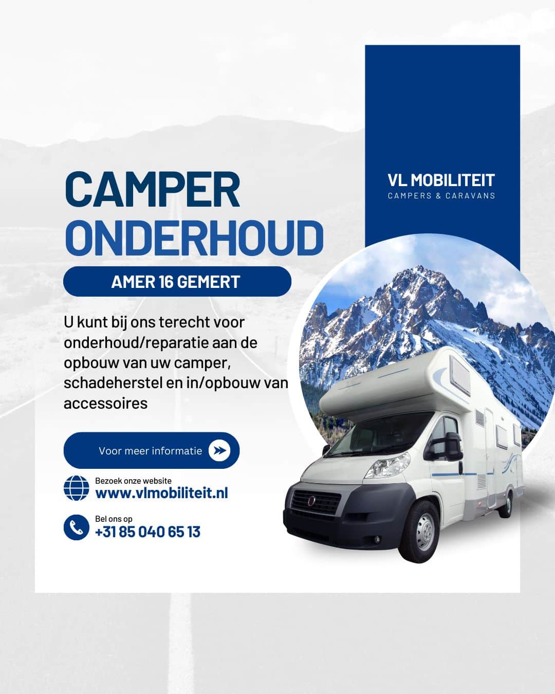 onderhoud camper